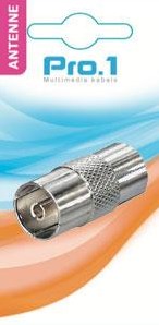 Connecteur coaxial Enzo pro-1, fiche-fiche 9297773