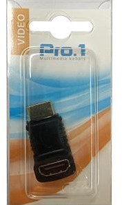 Enzo pro-1 adaptateur HDMI coudé mâle->femelle 9284020