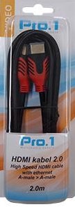 Câble HDMI Enzo pro-1 2 mètres 1.4 - 9284050