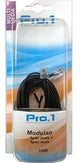 Enzo pro-1 modulaire 6p4c à 6p4c noir 10,0 mètres - 9297032