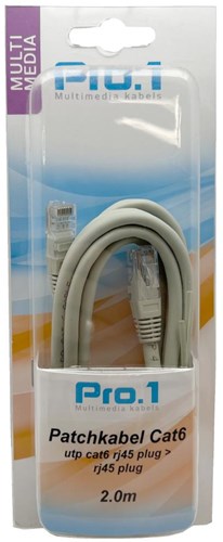 Câble patch Enzo pro-1 utp cat6 2,0 mètres 9280120