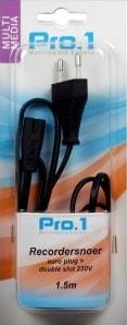 Câbles enregistreur Enzo pro-1 230 volts 1,5 mètres 9296201