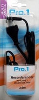 Câbles enregistreur Enzo pro-1 230 volts 3 mètres - 9296205