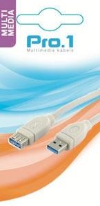 Enzo pro-1 USB 3.0 un mâle vers une femelle 1,8 mètres - 9280242