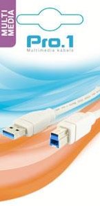 Enzo pro-1 USB 3.0 a mâle vers b mâle 2 mètres - 9280230