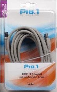 Enzo pro-1 USB 3.0 a mâle vers b mâle 5 mètres - 9280234