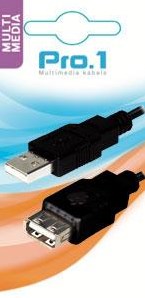 Câble USB Enzo pro-1 a-mâle -> a-femelle 3 mètres - 9280222