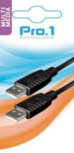 Câble USB Enzo pro-1 a-mâle -> a-mâle 1,8 mètres 9280210