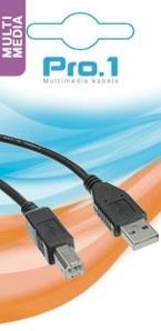 Câble USB Enzo pro-1 a-mâle -> b-mâle 3 mètres - 9280202