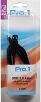 Câble USB Enzo pro-1 a-mâle -> b-micro mâle 3 mètres - 9280185