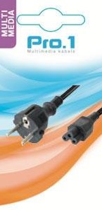 Enzo pro-1 câble d'alimentation 230 volts trèfle pour ordinateur portable 1,5 mètres - 9278720