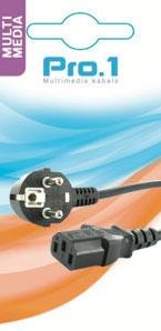 Câble d'alimentation Enzo pro-1 230 volts pour ordinateur 1,5 mètres - 9278500