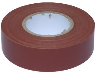Enzo ruban isolant PVC 20m 19mm marron 4140030