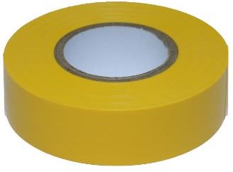 Enzo ruban isolant PVC 20m 19mm jaune 4140090
