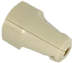 Prise femelle de terre Enzo, couplage blanc 6141631