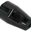 Prise femelle de terre Enzo, couplage noir 6141600
