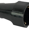 Prise femelle de terre Enzo, couplage noir 6141600