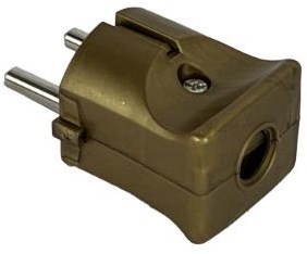 Prise de terre Enzo couleur bronze 6141022