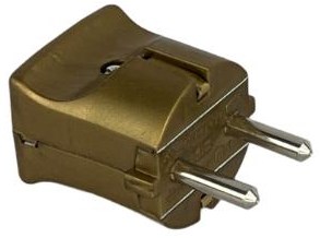 Prise de terre Enzo couleur bronze 6141022