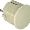 Prise de terre Enzo coudée en bakélite blanche mk 6140595