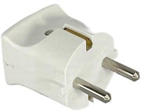 Enzo fiche de terre couplage blanc polaire 6141021