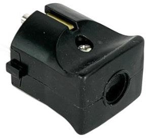 Prise de terre Enzo accouplement noir 6141000