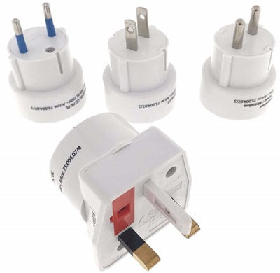 Enzo jeu de fiches de voyage 4 pièces modèle tour universel blanc 6254025