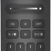 Télécommande Enzo rgb-cct | 2,4 g | 4 zones | design noir mat | miboxer mi-light 2.0 | c5 | excl. 2 piles AAA - LED0229