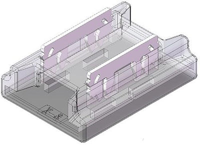 Barrette de connexion rapide Enzo RVB 10 mm avec fil 4379980