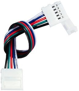 Connecteur rapide Enzo rgbw 12 mm avec fil de 15 cm 4380020