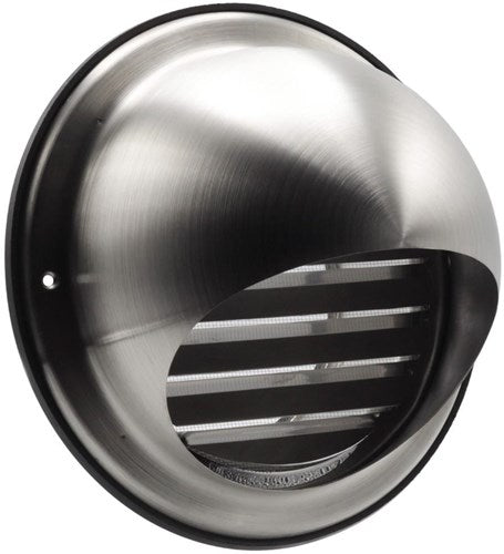 Grille extérieure Enzo inox 125mm modèle design sphère - 1400455