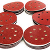 Enzo sr jeu de papier de verre velcro 125 mm 60 pcs : chacun 10x p40, p60, p80, p120, p180, p240, 8 trous - b07gc4xnjq