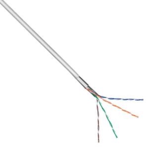 Enzo stp cat5e boîte 305m gris solide - 1381531