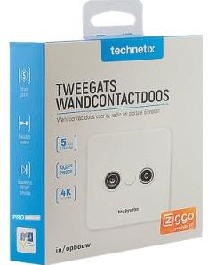 Enzo technetics tras-2000 - boîte finale radio TV encastrable en applique - 2074025