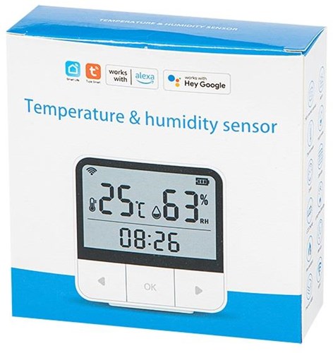 Thermomètre Enzo | à l'intérieur | blanc | tuya wi-fi intelligent - 8150118
