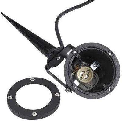 Enzo spot de jardin sur robinet noir gu10 extérieur 5070103