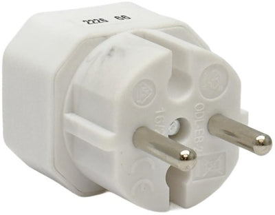Enzo adaptateur euro bidirectionnel blanc 230v 6175900