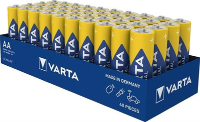 VARTA AA LR06 PENLITE ALCALIN BULK 40 pièces