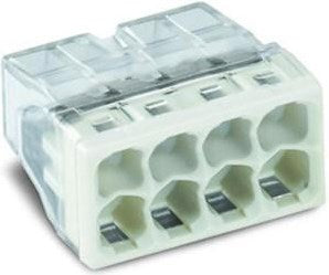 Pince à souder Wago 8 voies 0,5-2,5 mm tra blanc 2273-208 | 50 pièces