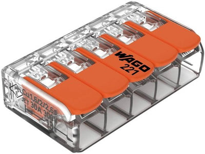 Enzo wago pince à souder refermable 5 voies ds15 max.6qmm - 4047221