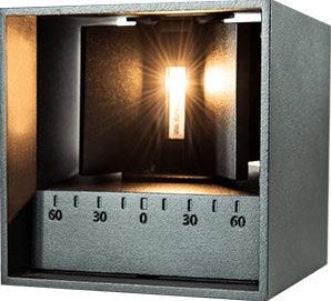 Applique Enzo 6w | conduit | aluminium | carré | noir | 2700k - 5082010