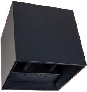 Applique Enzo 6w | conduit | aluminium | carré | noir | 2700k - 5082010