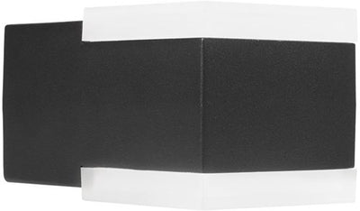 Applique Enzo | noir | carré | 8w mené | ip44 3000k | logiciels intelligents ool-50020 - a5019020