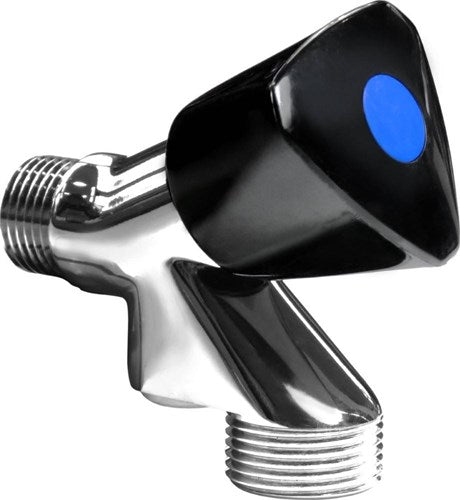 Robinet pour lave-linge Enzo avec bouton noir - 1400280