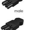 Câble de connexion Enzo Wieland 2m 3x1,5mm2 70â° GST18 - 1066304
