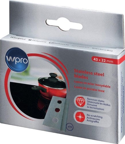 Lames Enzo wpro pour grattoir ds a10 - 1401020