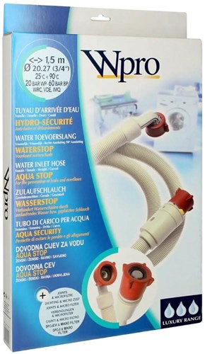 Tuyau d'alimentation en eau Enzo wpro avec arrêt d'eau - 1400231