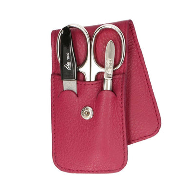 Erbe Solingen Erbe Solingen en 3 parties Manucure Penny avec fermeture de goujons Fuchsia (ERBE9079)