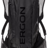 Ergon BX2 Evo Backpack Black - Léger - Convient pour les voyages d'une journée - 10 + 1,5 L de volume - étanche - Nylon en polyester - Autre système d'attache d'attache - y compris la couverture de pluie