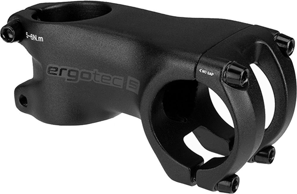 Hake de tige ergotec avant 28,6 31,8, 100 mm, -8 ° noir